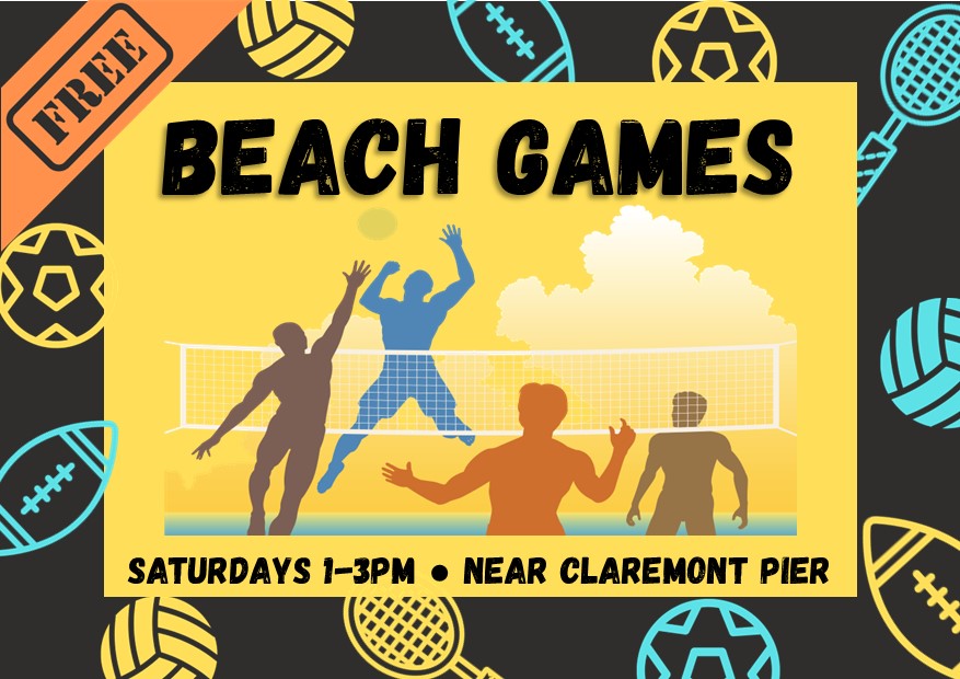 Beach Games (A6 Postcard 2023 