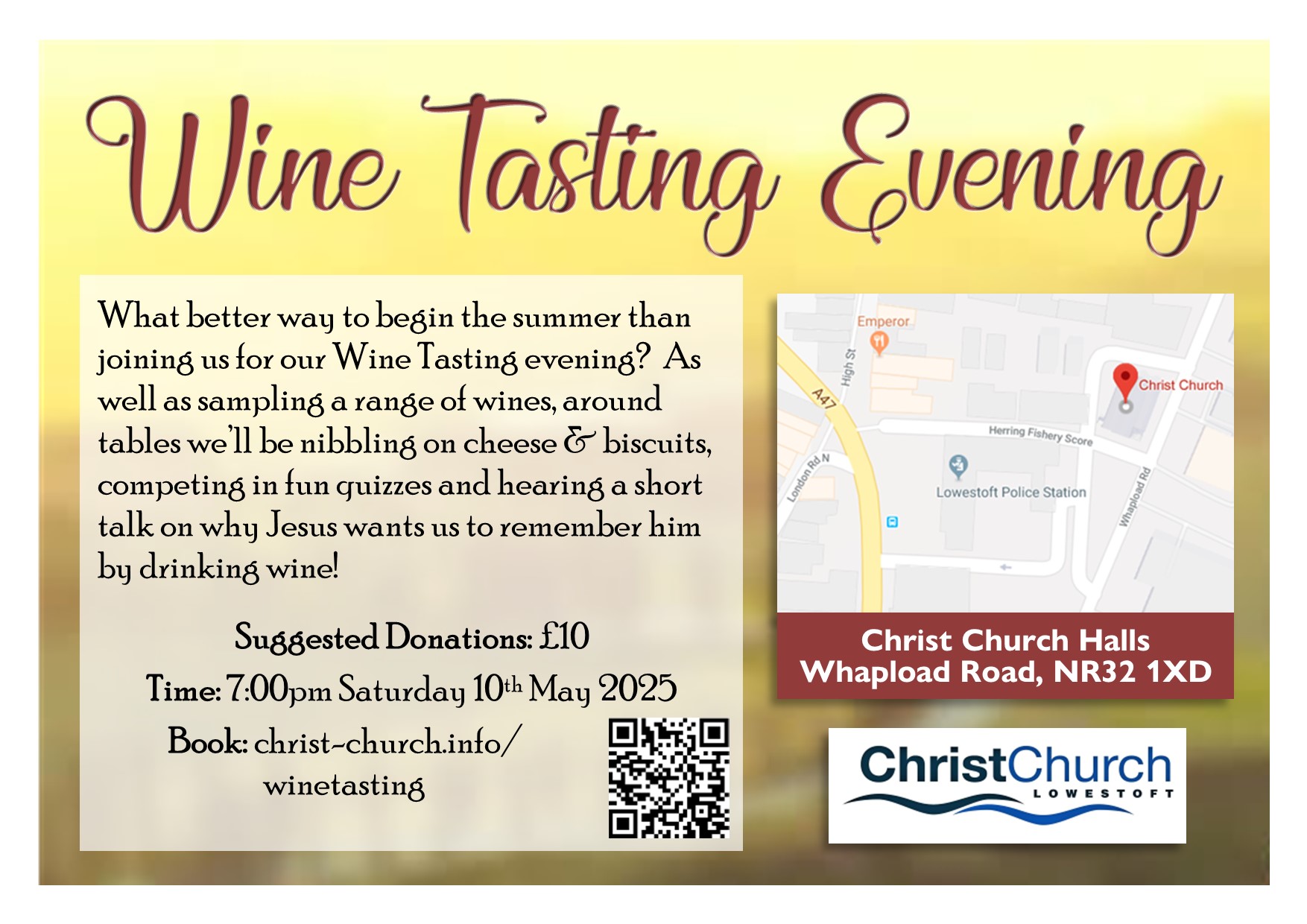Wine Tasting Evening - May 202